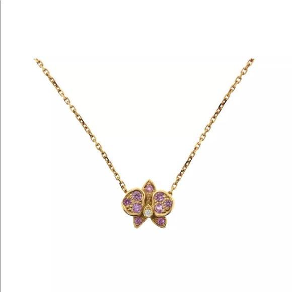 cartier orchid necklace price